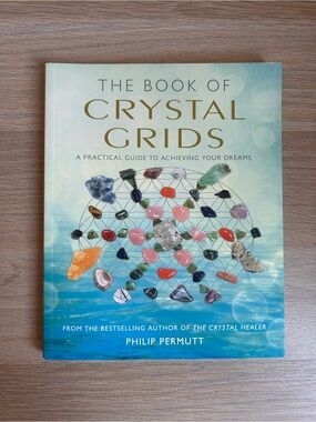 The Book of Crystal Grids by Philip Permutt - Multicolor Cover